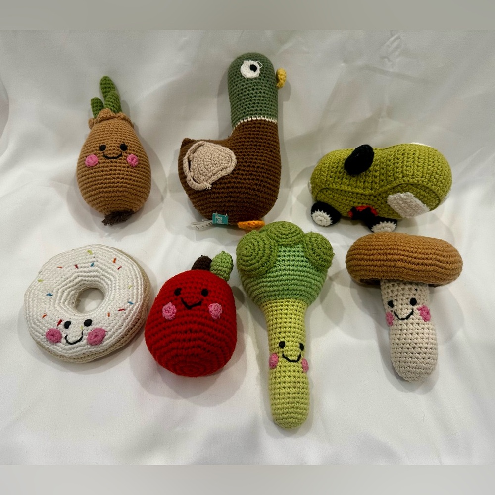 Pebble Handmade Baby Rattles